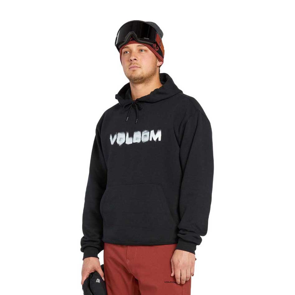 Volcom Essential Hoodie Schwarz S Mann von Volcom