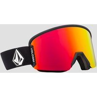 Volcom Garden 2 Matte Black Goggle red chrome Volcom Garden 2 Matte Black Goggle red chrome von Volcom