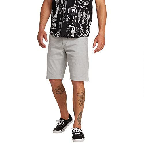 Volcom Herren-Chino-Shorts mit moderner Passform, GRAU, 47 Volcom Herren-Chino-Shorts mit moderner Passform, GRAU, 47 von Volcom