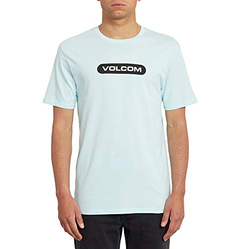 Volcom Herren New Euro BSC SS T-Shirt, Resin Blue, S Volcom Herren New Euro BSC SS T-Shirt, Resin Blue, S von Volcom