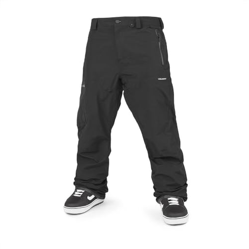 Volcom Herren Ski- Snowboardhose L Gore-Tex Pant, Größe:L, Farben:Black von Volcom