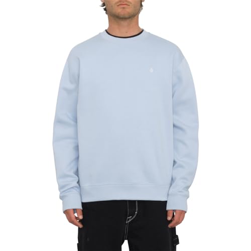 Volcom Herren Sweatshirt Single Stone Crew, Größe:M, Farben:Celestial Blue Volcom Herren Sweatshirt Single Stone Crew, Größe:M, Farben:Celestial Blue von Volcom