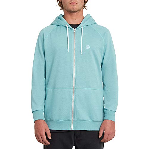 Volcom Herren Timesoft Zip Kapuzenjacke, Mysto Green, XS Volcom Herren Timesoft Zip Kapuzenjacke, Mysto Green, XS von Volcom