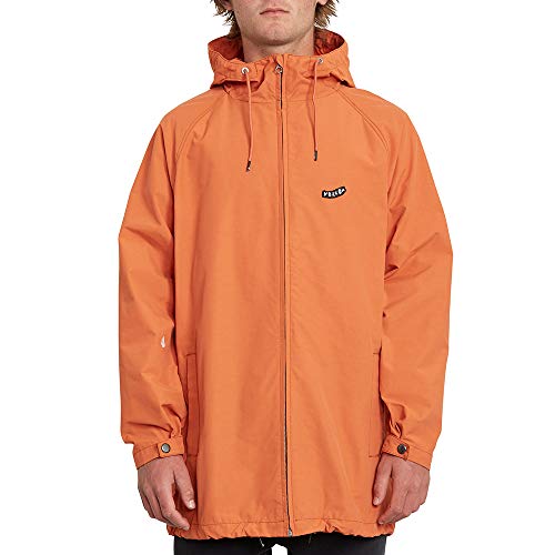 Volcom Herren Volrainer Jacket Weste, Rostorange, XS Volcom Herren Volrainer Jacket Weste, Rostorange, XS von Volcom