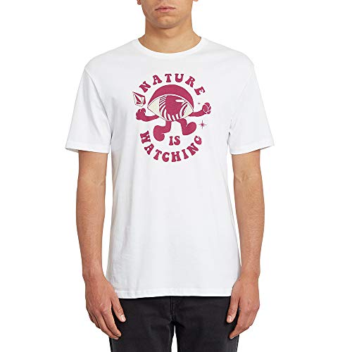 Volcom Herren Watcher BSC Ss Unterhemd, weiß, XS Volcom Herren Watcher BSC Ss Unterhemd, weiß, XS von Volcom