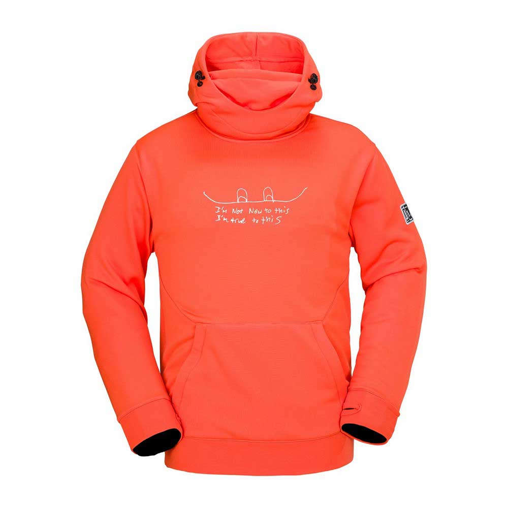 Volcom Hydro Riding Hoodie Orange M Mann von Volcom