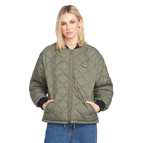 Volcom - Jacke Milie Wintermoss für Damen – Größe M – Grün von Volcom