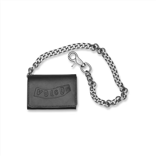 Volcom Men's Pistol Leather Black Tri-Fold Wallet Volcom Men's Pistol Leather Black Tri-Fold Wallet von Volcom