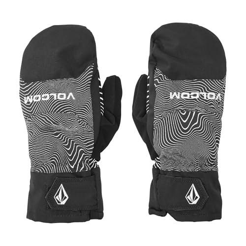 Volcom Nyle Isolierter Pipe and Park Winter-Snowboard-Handschuh für Herren, Black Print S5, Large Volcom Nyle Isolierter Pipe and Park Winter-Snowboard-Handschuh für Herren, Black Print S5, Large von Volcom