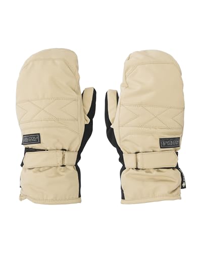 Volcom - Ski-/Schneehandschuhe mit Gore-Tex, Mitt-Sand, Damen – Größe M – Beige Volcom - Ski-/Schneehandschuhe mit Gore-Tex, Mitt-Sand, Damen – Größe M – Beige von Volcom