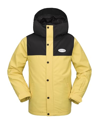 Volcom - Skijacke/Snow Stone.91 Ins Dark Yellow Jungen – Größe XL – Rosa von Volcom