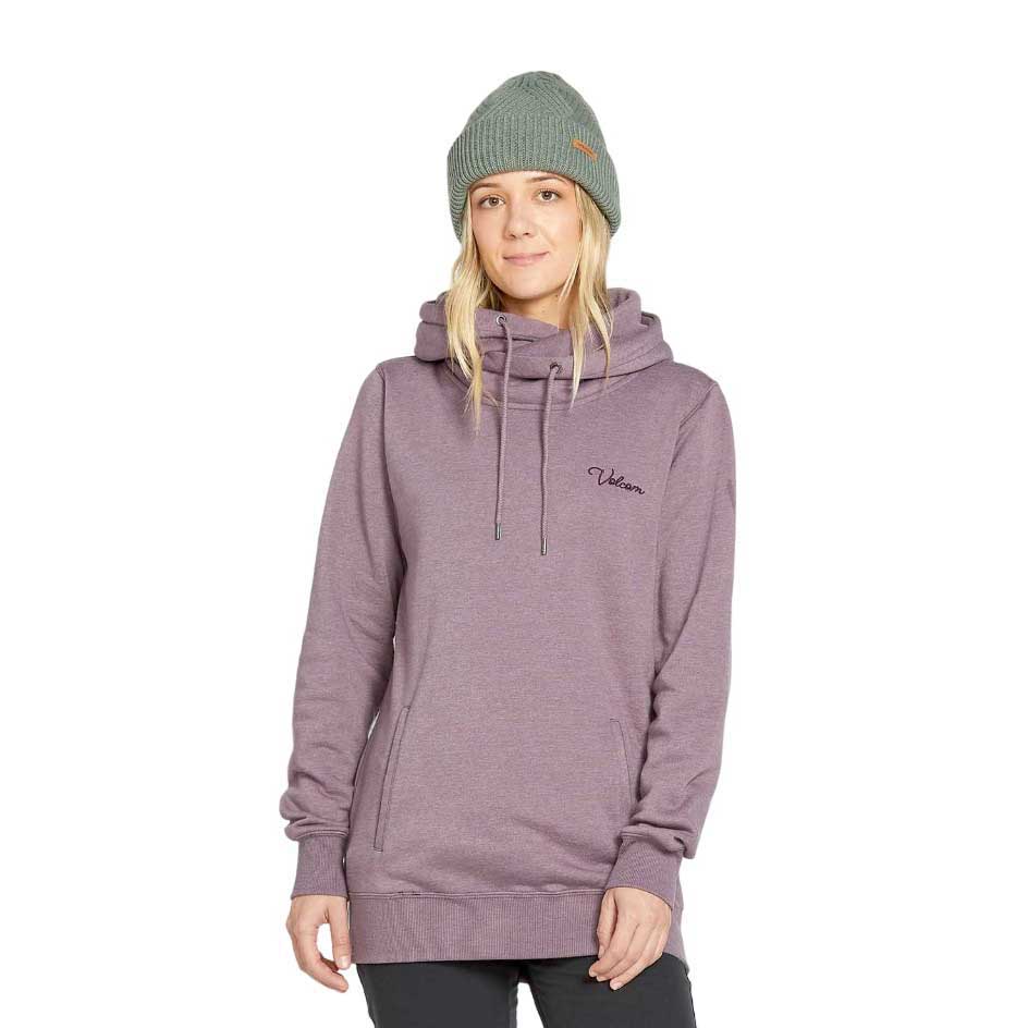 Volcom Tower Hoodie Lila XS Frau von Volcom