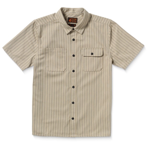 Volcom - Trade Stone S/S - Hemd Gr S beige Volcom - Trade Stone S/S - Hemd Gr S beige von Volcom
