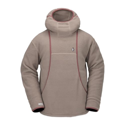 Volcom Untethered Balaclava Chestnut Brown Herren-Sweatshirt, Größe S, Braun von Volcom