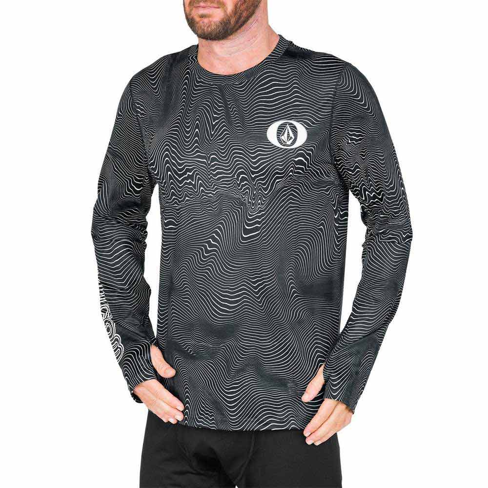 Volcom V-science Long Sleeve T-shirt Schwarz XL Mann von Volcom