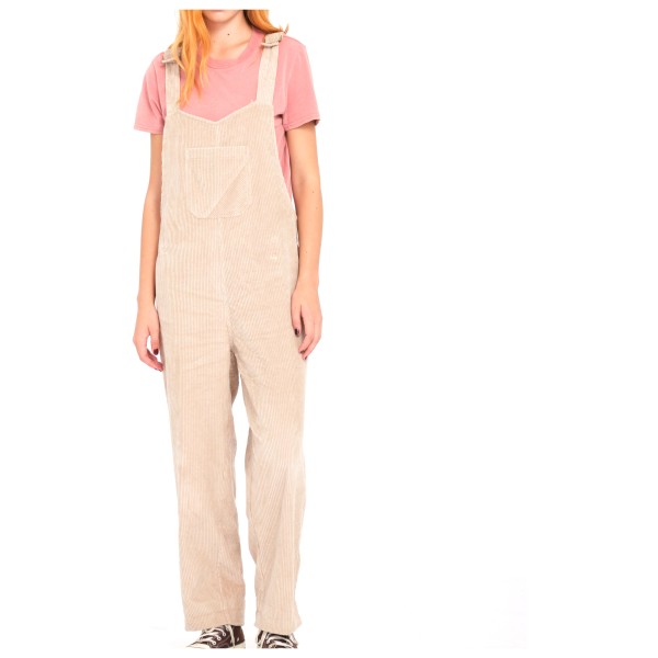 Volcom - Women's Stone Street Overall - Jumpsuit Gr L;M;S;XL;XS beige von Volcom