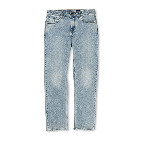 volcom - Solver Denim Heavy Worn Faded Herrenhose – Größe 31/32 – Blau, blau, 31W x 32L volcom - Solver Denim Heavy Worn Faded Herrenhose – Größe 31/32 – Blau, blau, 31W x 32L von Volcom