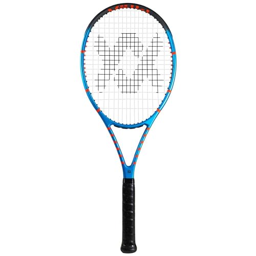 VOLKL VOSTRA V5 Tennisschläger mit rotem Zellstoff und Reva, 260 g, Griffgrößen: 0–5, unbespannt* (4 3/8) von Volkl