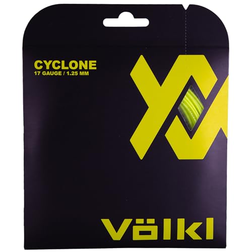 Volkl Cyclone Saitensatz, Gelb, 1,25 mm/12 m, 1.25 mm Volkl Cyclone Saitensatz, Gelb, 1,25 mm/12 m, 1.25 mm von Volkl