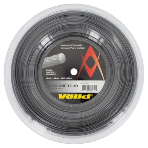Volkl Cyclone Tour 17G Reel Tennissaite anthrazit Volkl Cyclone Tour 17G Reel Tennissaite anthrazit von Volkl