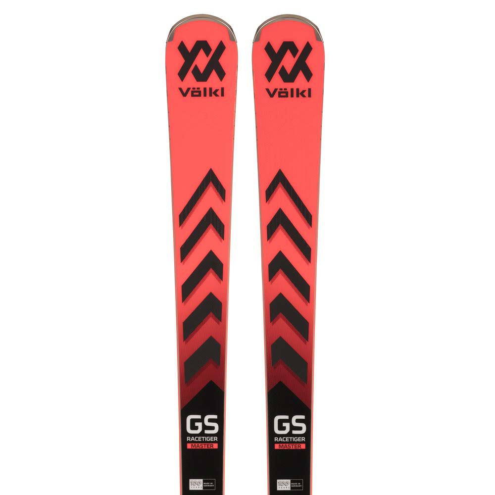 Volkl Racetiger Gs Master+xcomp 16 Gw Alpine Skis Pack Rot 173 von Volkl