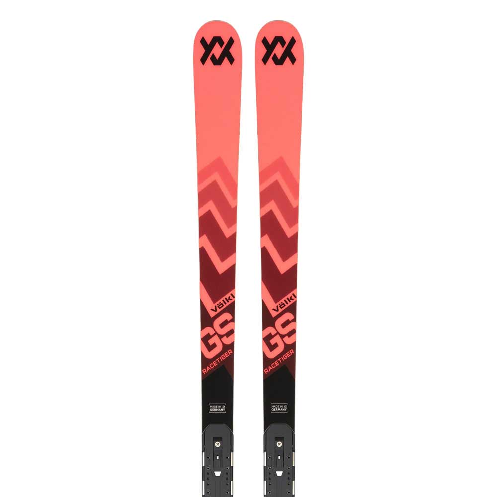 Volkl Racetiger Rc+vmotion 11 Gw Alpine Skis Pack Rot 179 von Volkl