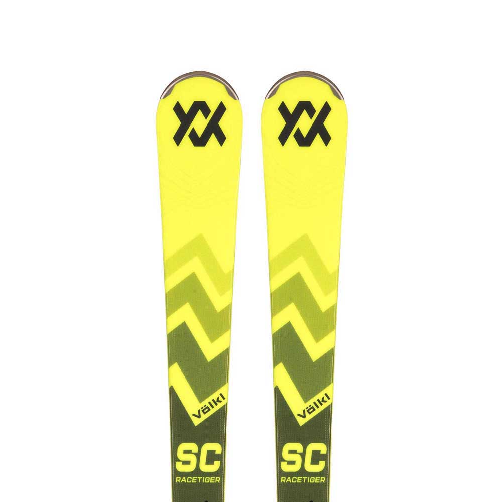 Volkl Racetiger Sc Yellow+vmotion11 Gw Alpine Skis Pack Gelb 158 Volkl Racetiger Sc Yellow+vmotion11 Gw Alpine Skis Pack Gelb 158 von Volkl