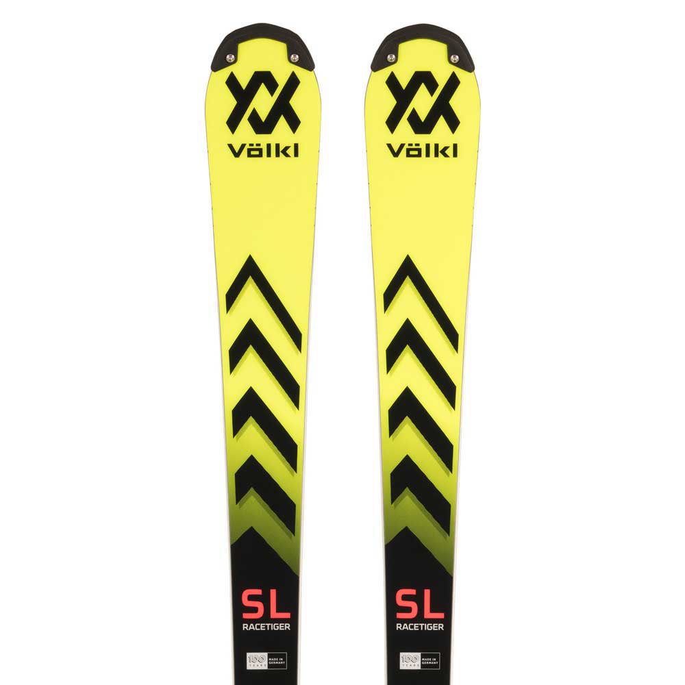 Volkl Racetiger Sl R Wc Fis W/plate Alpine Skis Gelb 155 von Volkl
