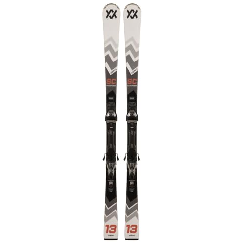 Volkl Ski-Set Racetiger SC White + Bindungen Vmotion 11 GW, Grau, Herren – Größe 172 – Grau von Volkl