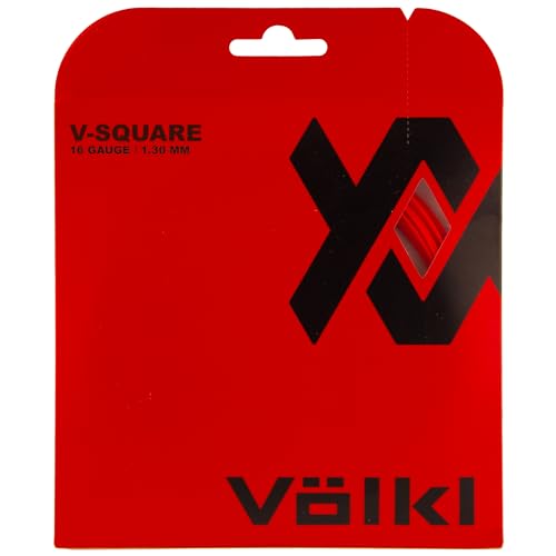 Volkl V-Quadrat | Tennisschlägersaite | Ultimativer Spin & festes Gefühl | Co-Polymer quadratische Form (Lava, 16, Set) Volkl V-Quadrat | Tennisschlägersaite | Ultimativer Spin & festes Gefühl | Co-Polymer quadratische Form (Lava, 16, Set) von Volkl