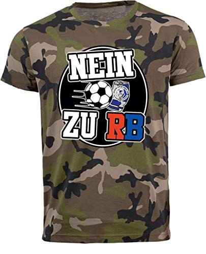 Volkspark Hamburg Streetwear Nein zu RB Camouflage M von Volkspark Hamburg Streetwear