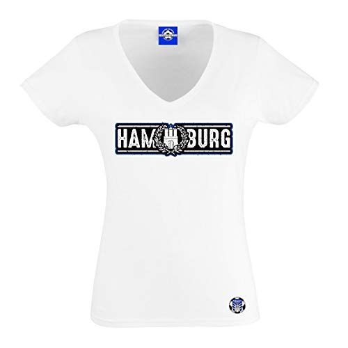 Volkspark Hamburg Frauen Shirt Hamburg Lorbeer Weiß XS Volkspark Hamburg Frauen Shirt Hamburg Lorbeer Weiß XS von Volkspark Hamburg Streetwear