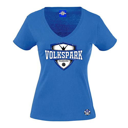 Volkspark Hamburg Frauen Shirt Logo Neu Blau XL von Volkspark Hamburg Streetwear