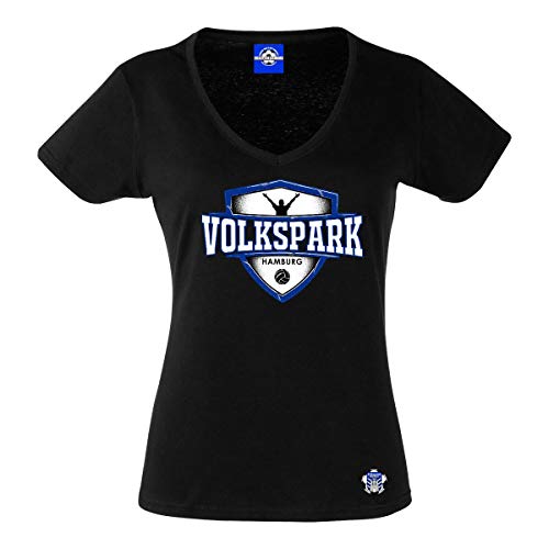 Volkspark Hamburg Frauen Shirt Logo Neu Schwarz L von Volkspark Hamburg Streetwear