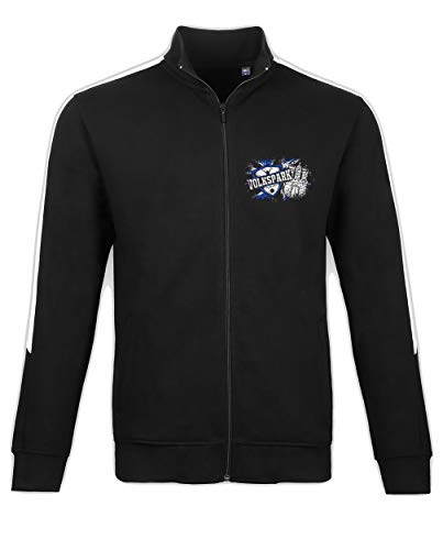 Volkspark Hamburg Streetwear Track Jacket Logo Hammaburg Schwarz XL von Volkspark Hamburg Streetwear