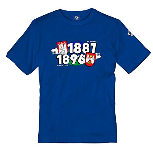 Volkspark Hamburg T-Shirt Hamburg-Hannover Blau 3XL Volkspark Hamburg T-Shirt Hamburg-Hannover Blau 3XL von Volkspark Hamburg Streetwear