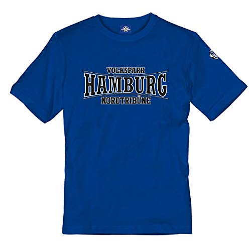 Volkspark Hamburg T-Shirt Nordtribüne Blau 5XL Volkspark Hamburg T-Shirt Nordtribüne Blau 5XL von Volkspark Hamburg Streetwear