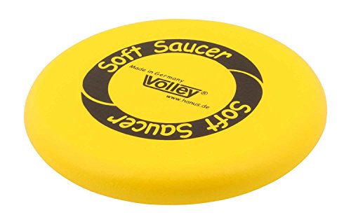 VOLLEY ELE Soft Saucer - Frisbee für Kinder - 250 mm - Gelb VOLLEY ELE Soft Saucer - Frisbee für Kinder - 250 mm - Gelb von Volley