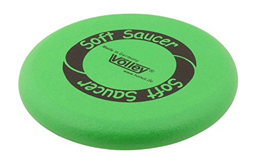 Volley ELE Soft Saucer - Wurfscheibe für Kinder - 250 mm - Grün Volley ELE Soft Saucer - Wurfscheibe für Kinder - 250 mm - Grün von Volley