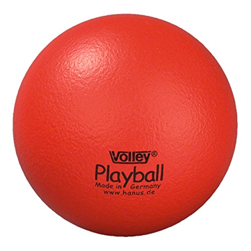 Volley Softball aus Schaumstoff mit Elefantenhaut, ø 16 cm - rot Volley Softball aus Schaumstoff mit Elefantenhaut, ø 16 cm - rot von Volley