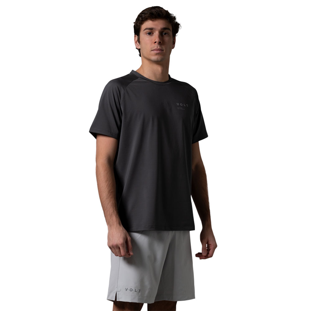 Volt Padel Performance V5 Short Sleeve T-shirt Schwarz XL Mann Volt Padel Performance V5 Short Sleeve T-shirt Schwarz XL Mann von Volt Padel