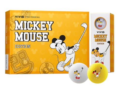 Volvik Disney – Mickey Mouse Vivid Collector Golfball, Geschenk, Dutzend Volvik Disney – Mickey Mouse Vivid Collector Golfball, Geschenk, Dutzend von Volvik