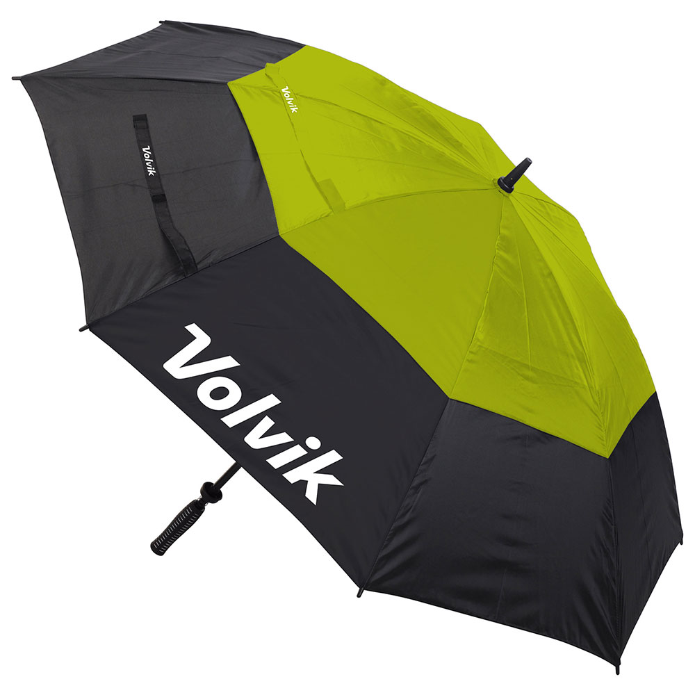 'Volvik Golf Regenschirm 64" schwarz/lime' 'Volvik Golf Regenschirm 64" schwarz/lime' von Volvik