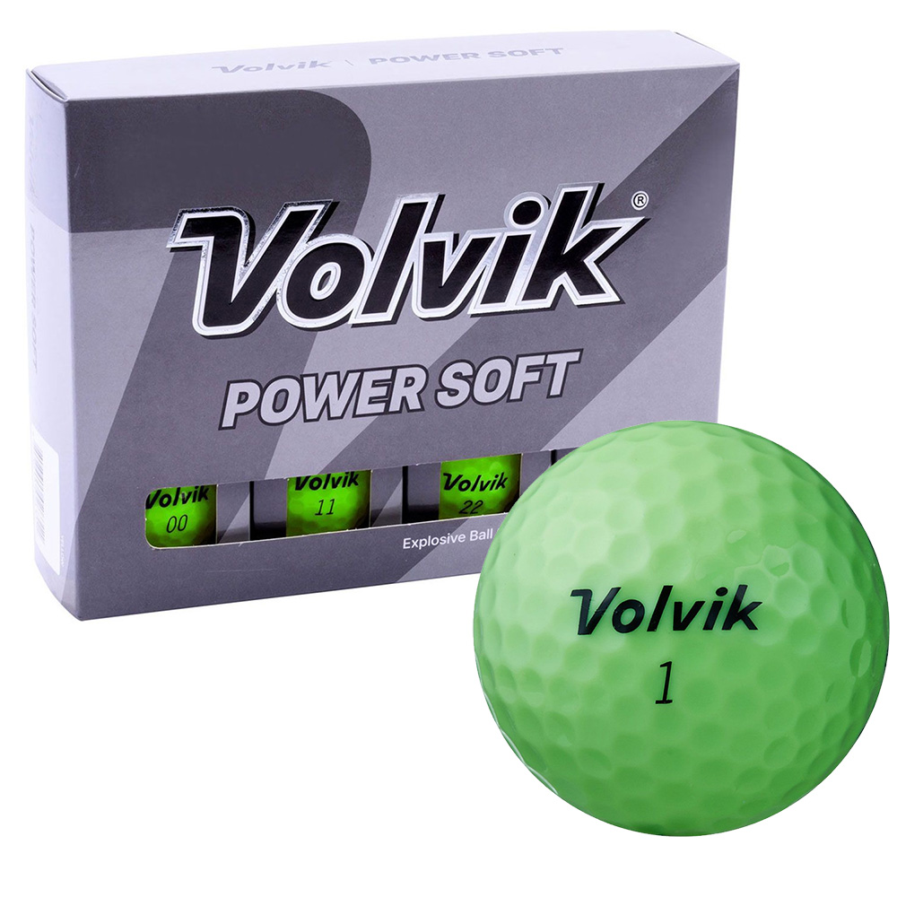 'Volvik Power Soft Golfball 12er Pack grün' 'Volvik Power Soft Golfball 12er Pack grün' von Volvik