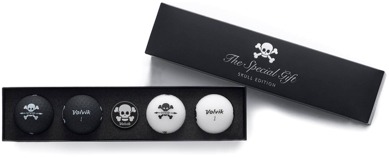 Volvik Skull Bälle 4 Stk. Volvik Skull Bälle 4 Stk. von Ekomi
