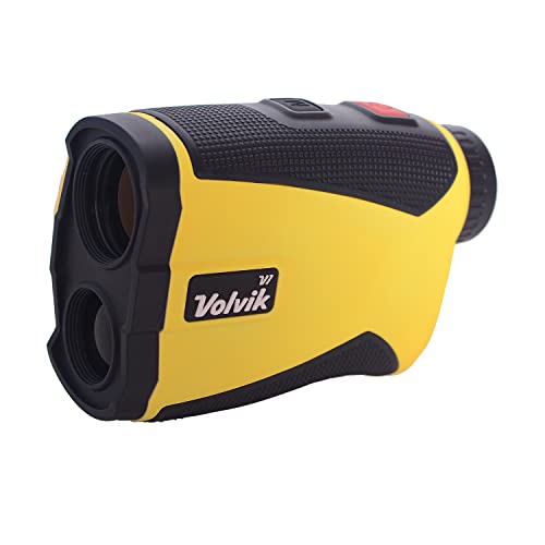 Volvik V1 Pro Golf Entfernungsmesser – 1.300 m Reichweite mit Vibrationsstiftschloss und Neigungskompensationstechnologie, Unisex, VV6000004, gelb, 8 x Magnification Volvik V1 Pro Golf Entfernungsmesser – 1.300 m Reichweite mit Vibrationsstiftschloss und Neigungskompensationstechnologie, Unisex, VV6000004, gelb, 8 x Magnification von Volvik
