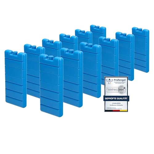 VonBueren 2-30 Kühlakkus für Kühltasche | 12h Lange Kühlung | ca. 200 g je Kühlakku | ca. 7,4 x 16,7 x 2,1 cm | auch für Kühlbox (12) VonBueren 2-30 Kühlakkus für Kühltasche | 12h Lange Kühlung | ca. 200 g je Kühlakku | ca. 7,4 x 16,7 x 2,1 cm | auch für Kühlbox (12) von VonBueren
