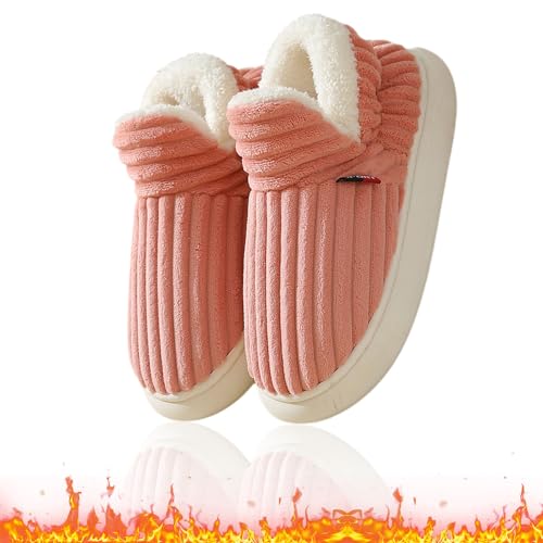 Vopetroy Pluffi Slipper Booties,Pluffi The Cozy & Stylish Slipper,Pluffi Cozy Stylish Slipper, Faux Fur Lined (Pink,38-39) von Vopetroy