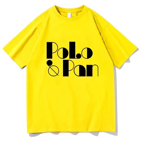 Voulkco Polo & Pan Dorothy Brief T-Shirt Herren Mode Harajuku Cool Retro Unisex T-Shirt Unisex Casual Hohe Qualität Top-Black||XS von Voulkco