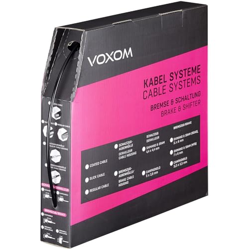Voxom Bremszugaußenhülle Bzg1 schwarz, 5mm, 30m Box von Voxom